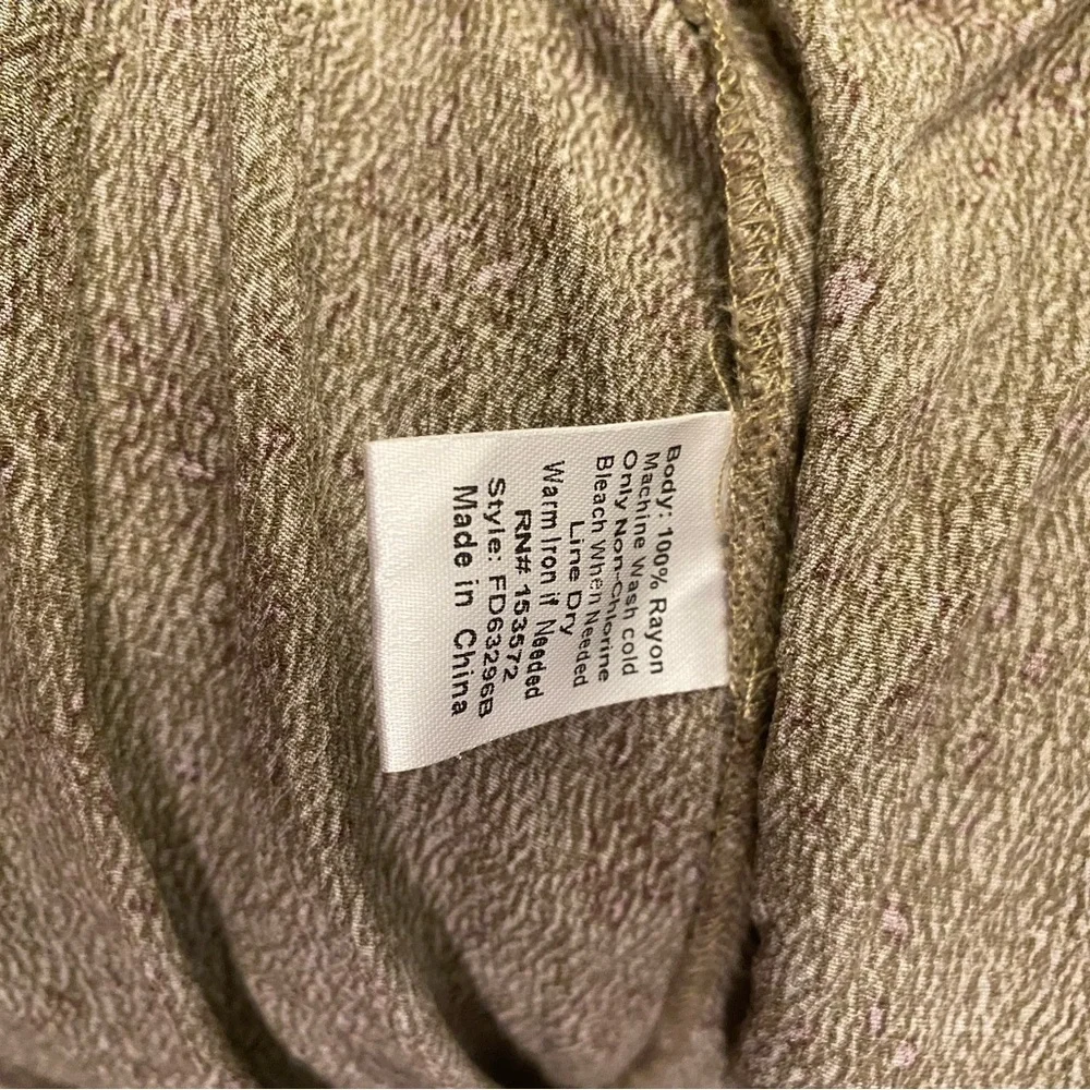 Bohme Sleeveless Olive Dress - Picture 10 of 11